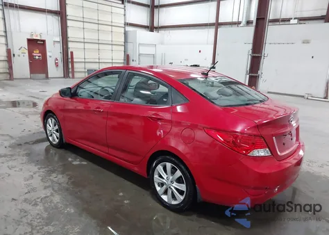 2012 Hyundai Accent Gls from USA, damaged, VIN KMHCU4AE9CU162172